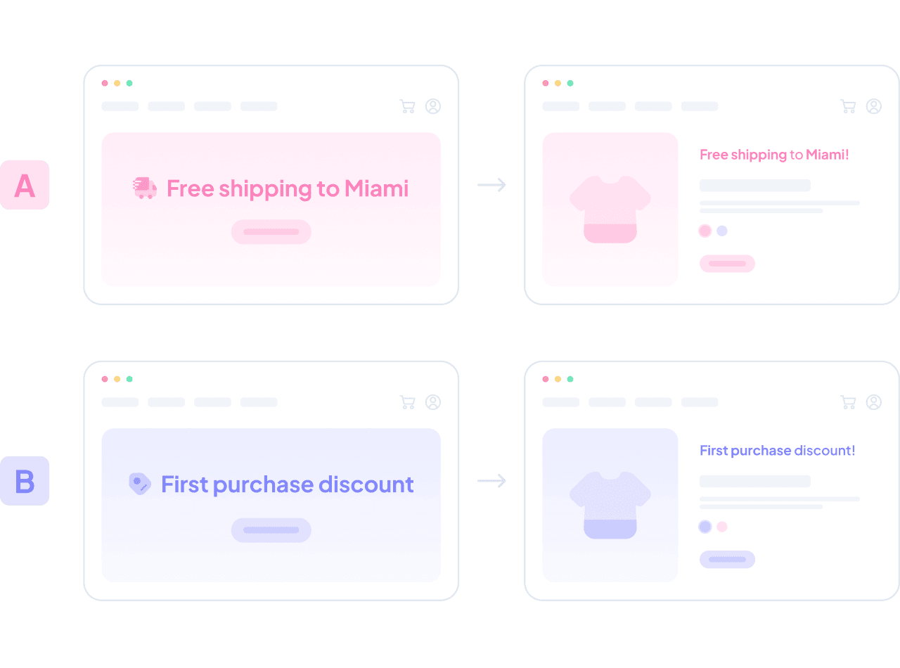 Multiple page tests example